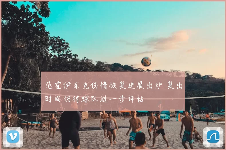 范霍伊东克伤情恢复进展出炉 复出时间仍待球队进一步评估